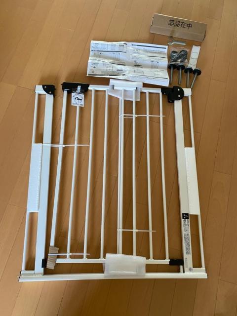 ★幅70〜91p★ 自動クローズ ベビーゲート 取付簡単 二重ロック 前後両開き < キッズ/ベビー  ★幅70〜91p★ 自動クローズ ベビーゲート 取付簡単 二重ロック 前後両開き < キッズ/ベビーの