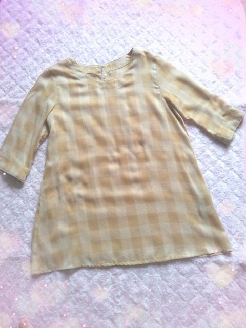 新品☆Grecot*メッシュラウントチュニック 5分袖 < 女性ファッション  新品☆Grecot*メッシュラウントチュニック 5分袖  < 女性ファッションの