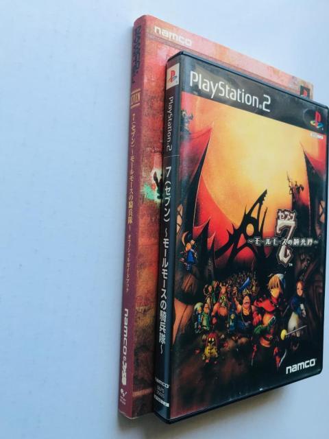 7セブン モールモースの騎兵隊 ハガキ オフィシャルガイドブック PS2 seven Maul Morse guide book < ゲーム本体/ソフト 7セブン モールモースの騎兵隊 ハガキ オフィシャルガイドブック PS2 seven Maul Morse guide book < ゲーム本体/ソフトの