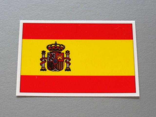 1□スペイン国旗ステッカー☆1枚即買☆ < レジャー/スポーツ 1□スペイン国旗ステッカー☆1枚即買☆ < レジャー/スポーツの