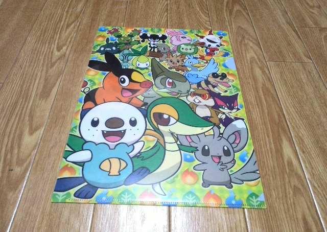 ポケモン ミジュマル ポカブ ツタージャ キバゴ A4ファイル < インテリア/ライフ  ポケモン ミジュマル ポカブ ツタージャ キバゴ A4ファイル  < インテリア/ライフの