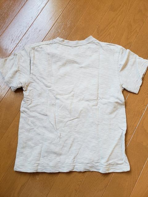 ☆新品同様☆ハンテン☆グレー半袖Tシャツ☆120 < キッズ/ベビー  ☆新品同様☆ハンテン☆グレー半袖Tシャツ☆120 < キッズ/ベビーの