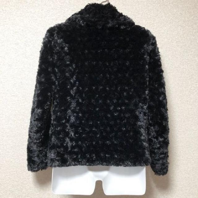 【新品】ヘチマカラーフワモコ♪エコファージャケット < 女性ファッション  【新品】ヘチマカラーフワモコ♪エコファージャケット < 女性ファッションの