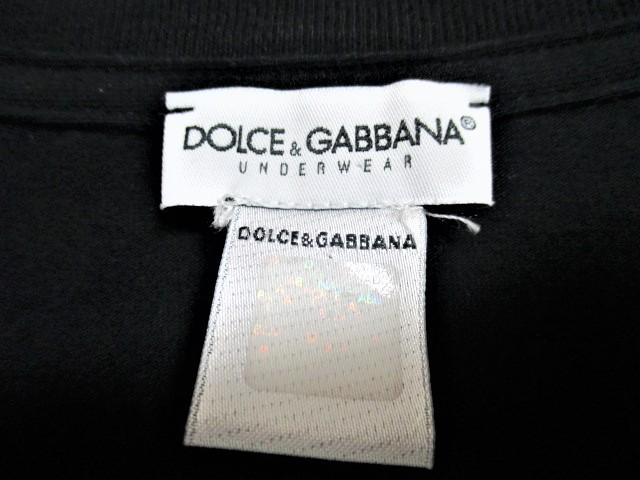 ☆ドルチェアンドガッバーナ ドルガバ ロゴ 刺繍 Tシャツ 半袖/メンズ☆ブラック < ブランド ☆ドルチェアンドガッバーナ ドルガバ ロゴ 刺繍 Tシャツ 半袖/メンズ☆ブラック < ブランドの