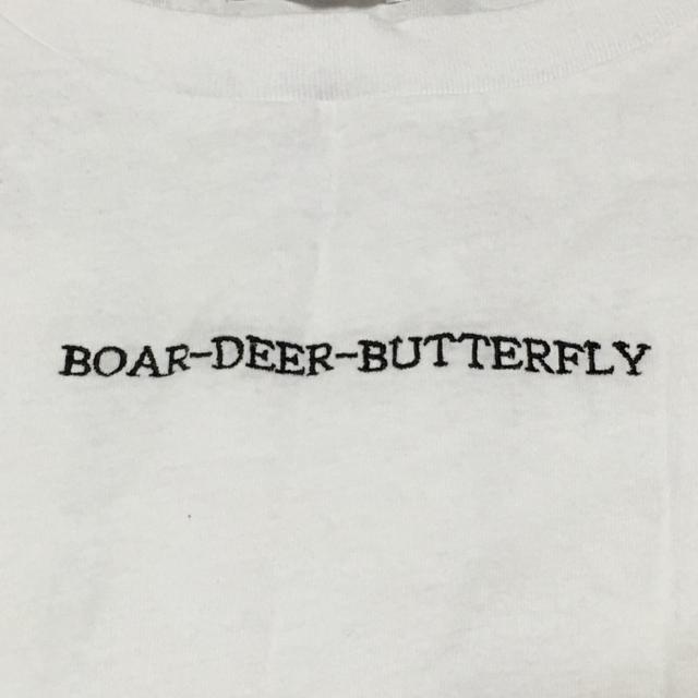 WEGO・ロゴ刺繍&猪鹿蝶花札プリント長袖Tシャツ < ブランド  WEGO・ロゴ刺繍&猪鹿蝶花札プリント長袖Tシャツ < ブランドの