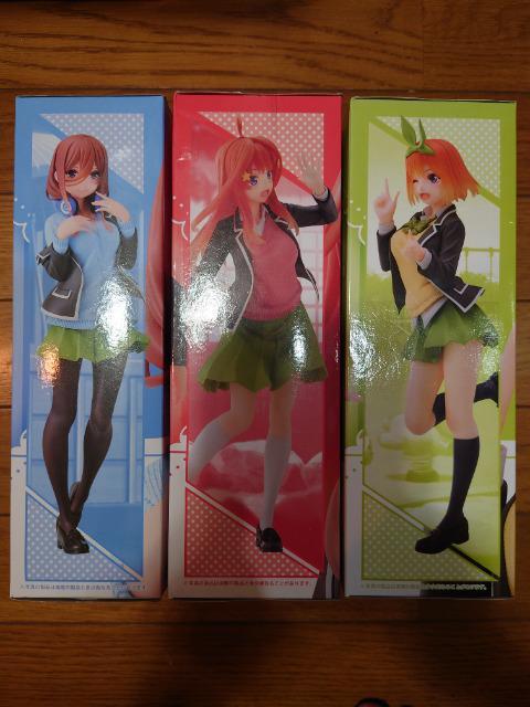 ★3点セット!五等分の花嫁Corefulフィギュア★中野三玖/四葉/五月★未開封品★TAITO★ < ホビー  ★3点セット!五等分の花嫁Corefulフィギュア★中野三玖/四葉/五月★未開封品★TAITO★ < ホビーの