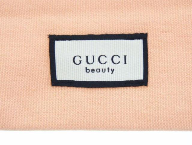 グッチ ノベルティ フラップポーチ Wボタン開閉 コットン バラ 花柄裏地 ピンク GUCCI beauty【正規品】 < ブランド グッチ ノベルティ フラップポーチ Wボタン開閉 コットン バラ 花柄裏地 ピンク GUCCI beauty【正規品】 < ブランドの