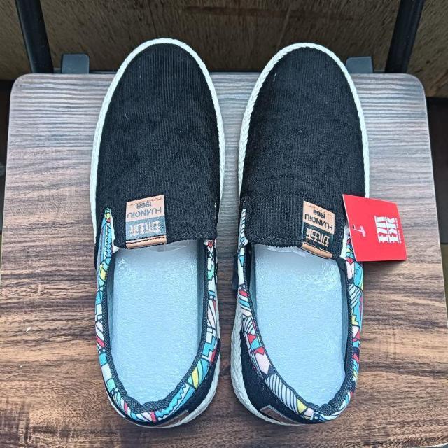 新品 26cm メンズ スリッポン シューズ ブラック 靴 男女兼用 カジュアル < 男性ファッション  新品 26cm メンズ スリッポン シューズ ブラック 靴 男女兼用 カジュアル < 男性ファッションの