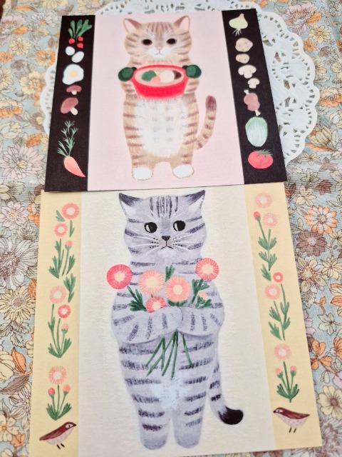 お裾分け☆猫の作家さんメモ2枚☆ < インテリア/ライフ お裾分け☆猫の作家さんメモ2枚☆ < インテリア/ライフの