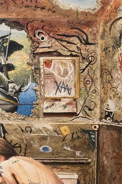 絵画 水彩画 ガッシュ水彩・透明水彩『治外法権 壱』新品 真作保証 原画 < ホビー 絵画 水彩画 ガッシュ水彩・透明水彩『治外法権 壱』新品 真作保証 原画 < ホビーの