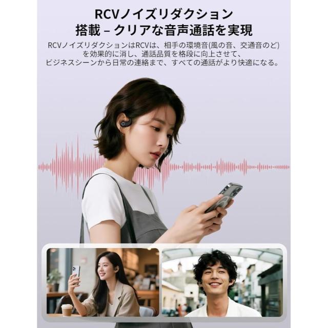 Earaku �C�A���N �I�[�v���C���[�C���z�� Bluetooth 5.4 �� �Ɠd/AV�� 