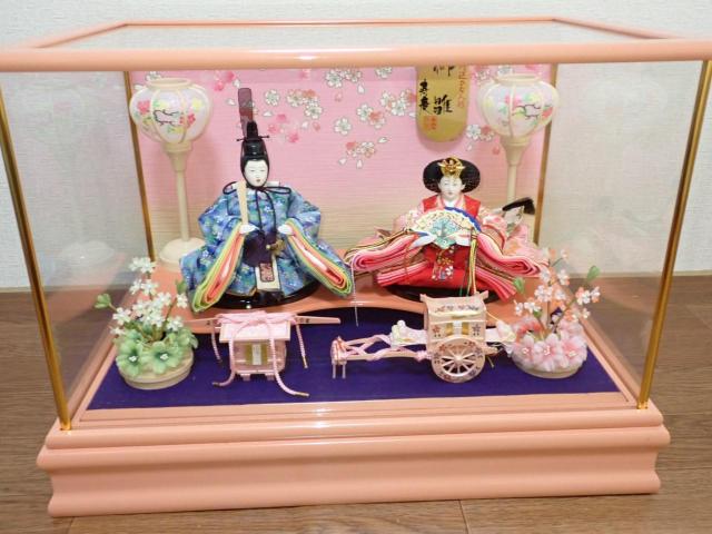 お雛様 特選ひな人形 寿慶 ケース付 ピンク < インテリア/ライフ お雛様 特選ひな人形 寿慶 ケース付 ピンク < インテリア/ライフの
