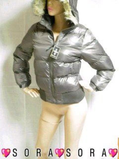 2way♪ウエストリブ ファーフード 中綿ダウンジャケット < 女性ファッション 2way♪ウエストリブ ファーフード 中綿ダウンジャケット < 女性ファッションの