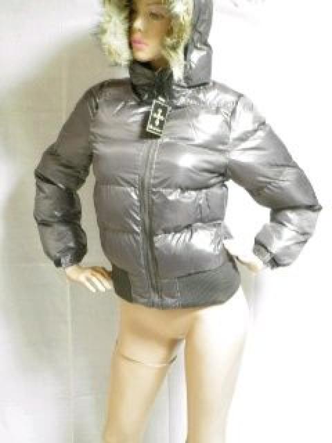 2way♪ウエストリブ ファーフード 中綿ダウンジャケット < 女性ファッション 2way♪ウエストリブ ファーフード 中綿ダウンジャケット < 女性ファッションの