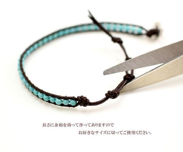 大人気♪天然石ラップブレス1連タイプPSレザーブレス < 女性アクセサリー/時計  大人気♪天然石ラップブレス1連タイプPSレザーブレス < 女性アクセサリー/時計の