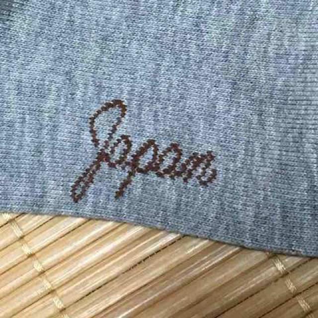 スカジャン風トラ&ローズ柄ソックス。ライトグレー < 女性ファッション  スカジャン風トラ&ローズ柄ソックス。ライトグレー < 女性ファッションの