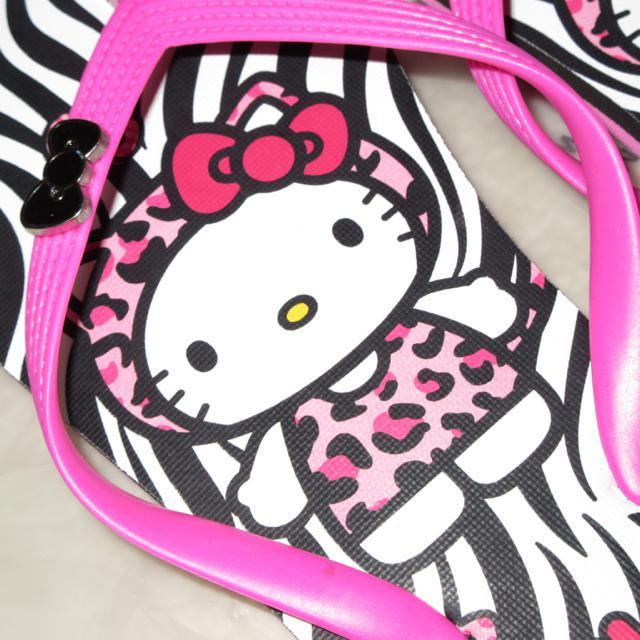 未使用☆SHEIN×ハローキティ*ビーチサンダル*夏用*ゼブラ柄 < おもちゃ  未使用☆SHEIN×ハローキティ*ビーチサンダル*夏用*ゼブラ柄 < おもちゃの