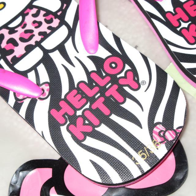 未使用☆SHEIN×ハローキティ*ビーチサンダル*夏用*ゼブラ柄 < おもちゃ  未使用☆SHEIN×ハローキティ*ビーチサンダル*夏用*ゼブラ柄 < おもちゃの