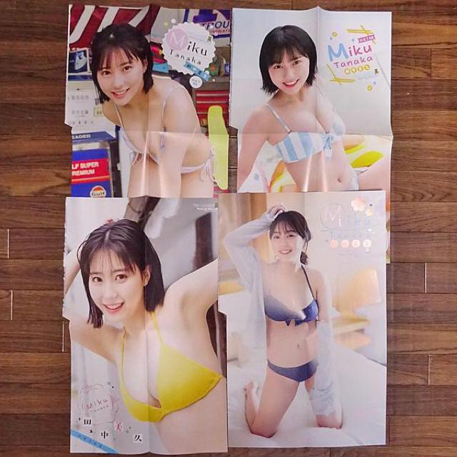 田中美久(HKT48)両面BIGポスター4枚 < タレントグッズ  田中美久(HKT48)両面BIGポスター4枚  < タレントグッズの