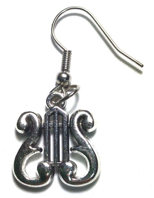 ハープ 音楽 金 管楽器 モチーフ ピアス 揺れる 垂れる アクセサリー おしゃれ かわいい レディース 女子 < 女性アクセサリー/時計  ハープ 音楽 金 管楽器 モチーフ ピアス 揺れる 垂れる アクセサリー おしゃれ かわいい レディース 女子 < 女性アクセサリー/時計の