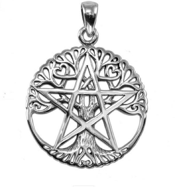 MM Sterling Silver Cut Out Tree Pentacle < 女性アクセサリー/時計  MM Sterling Silver Cut Out Tree Pentacle  < 女性アクセサリー/時計の