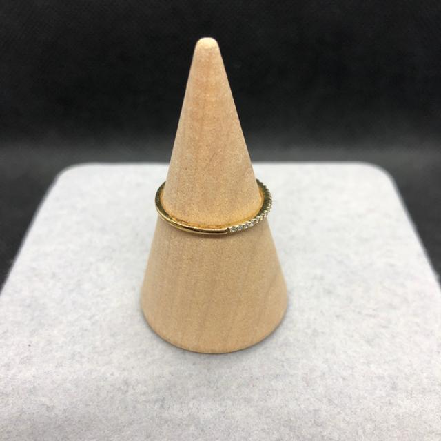 即決 SV925 ゴールドカラー リング 指輪 13号 < 女性アクセサリー/時計  即決 SV925 ゴールドカラー リング 指輪 13号 < 女性アクセサリー/時計の