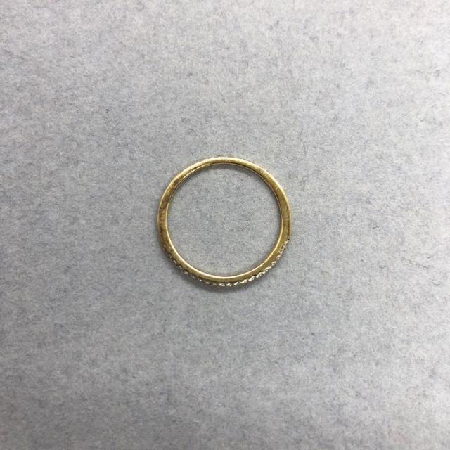 即決 SV925 ゴールドカラー リング 指輪 13号 < 女性アクセサリー/時計  即決 SV925 ゴールドカラー リング 指輪 13号 < 女性アクセサリー/時計の
