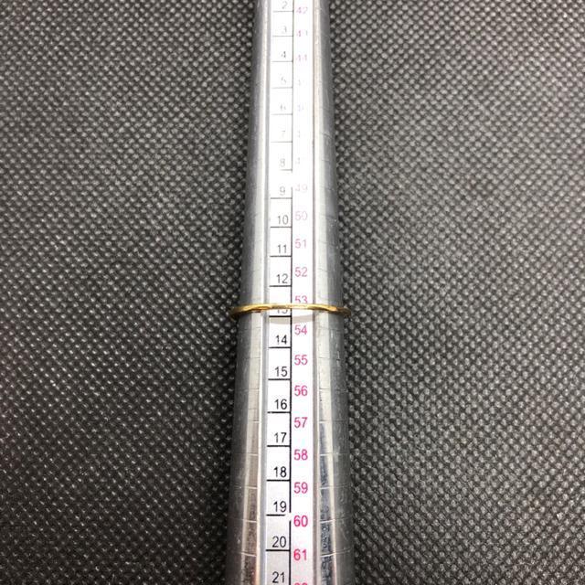 即決 SV925 ゴールドカラー リング 指輪 13号 < 女性アクセサリー/時計  即決 SV925 ゴールドカラー リング 指輪 13号 < 女性アクセサリー/時計の