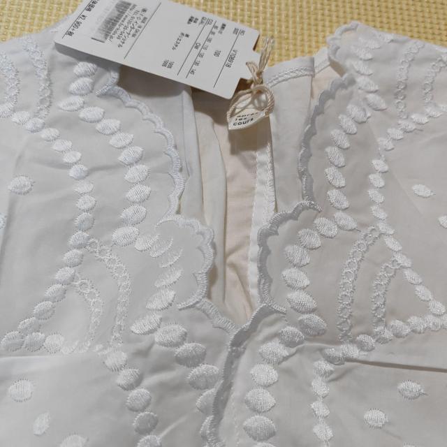 新品タグ付き☆アプレレクール 女の子 カットソー 五分袖 ホワイト 100 < キッズ/ベビー 新品タグ付き☆アプレレクール 女の子 カットソー 五分袖 ホワイト 100 < キッズ/ベビーの