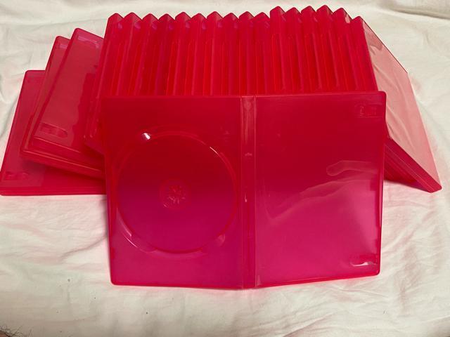 DVD空ケース ピンク色透明 20枚 未使用品 < CD/DVD/ビデオ  DVD空ケース ピンク色透明 20枚 未使用品 < CD/DVD/ビデオの