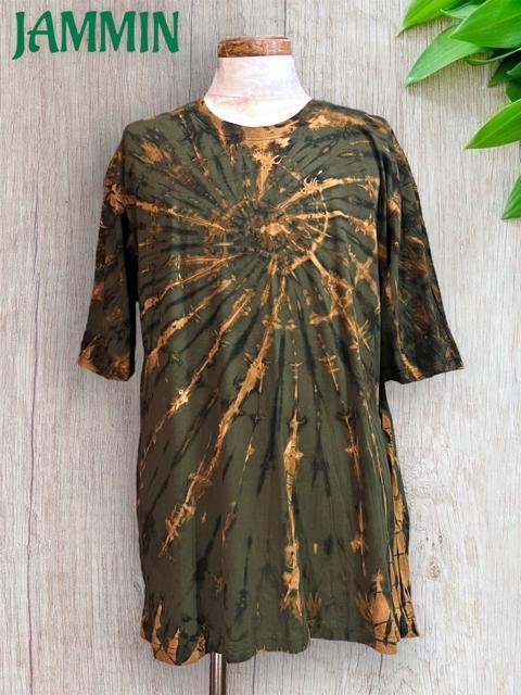 タイダイTシャツ エスニック 大きいサイズ ゆったり アジアン ヒッピー サイケ < 男性ファッション  タイダイTシャツ エスニック 大きいサイズ ゆったり アジアン ヒッピー サイケ  < 男性ファッションの