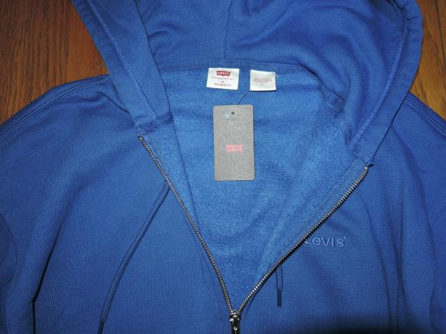Vi Levi's [oCX XEFbg Wbv p[J[ ML u[ ZIP SWEAT HOODIE RELAXED  uh 