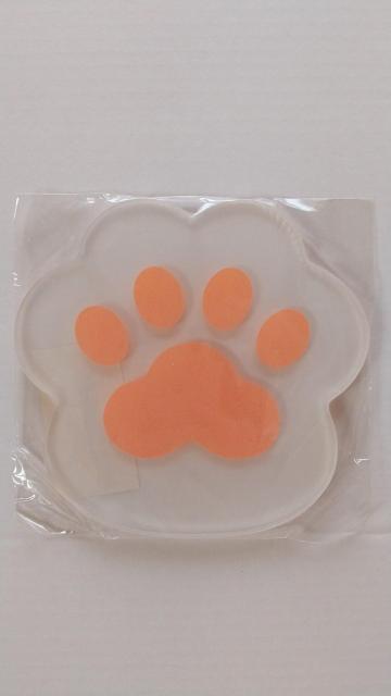 ☆可愛い肉球☆ コースター/プレート コーラルピンク < インテリア/ライフ ☆可愛い肉球☆ コースター/プレート コーラルピンク < インテリア/ライフの