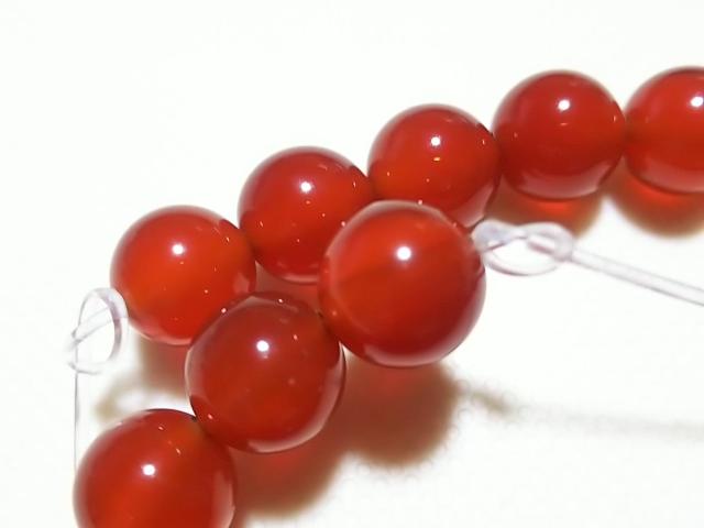 天然石★赤瑪瑙 ラウンド8mm 半連 < 女性アクセサリー/時計 天然石★赤瑪瑙 ラウンド8mm 半連 < 女性アクセサリー/時計の