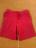 中古品 ルームウェア ショートパンツ 赤色