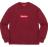 Supreme Box Logo Crewneck Cardinal M