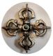 AzureGreen: TIBETAN DOUBLE DORJE PENDANT