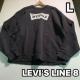 LEVI'S LINE 8 �g���[�i�[ �{�b�N�X���S �Ò� L�T�C�Y �O���[ �g���[�i�[ �u���b�N