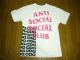 CDG �~ ANTI SOCIAL SOCIAL CLUB T�V���c M �R���f�M�����\�� COMME des GARCONS