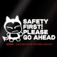 SAFETY FIRST PLEASE GO AHEAD/XebJ[(fRAN}N)