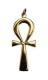 AzureGreen: Ankh bronze pendant