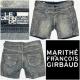 �V�i�߂����i MARITHE+FRANCOIS GIRBAUD�W���{�[ �f�j�� �V���[�g �z�b�g�p���c SS �C�O�u�����h ���K�i