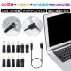 USB DC 11in1 ϊP[u 1m d [d DCvO TCYϊ Type-C miniUSB microUSB