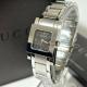 GUCCI �O�b�` 7900P QZ �N�H�[�c �V���o�[ �u���b�N������ ���f�B�[�X �r���v