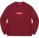 Supreme Box Logo Crewneck Cardinal M